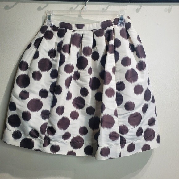 J.Crew collection brown and cream skirt size 0 - Picture 5 of 5